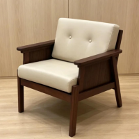 273｜Zebrawood Frame Armchair | Solid Wood Leisure Chair, Single & Double Seater Available